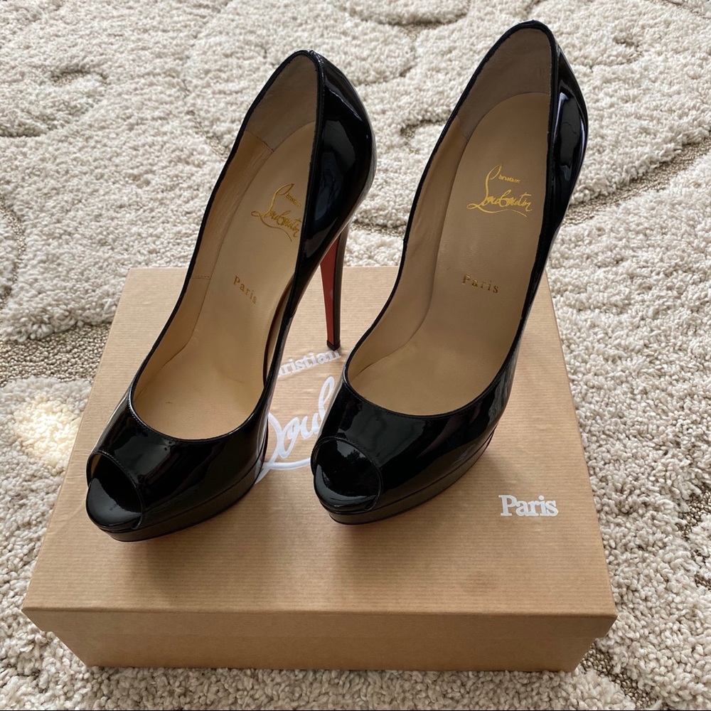 Louboutin Peep Toe Heels